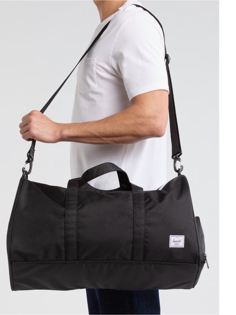Herschel Supply Company Black Duffel Bag